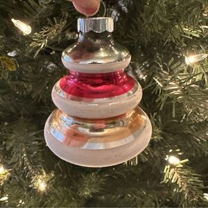 SHINY BRITE UFO TORNADO Christmas Tree Ornament - MINT CONDITION